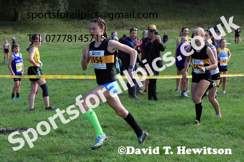 Girls under-13s 2024 Start Fitness NEHL, Thornley Hall Farm, Peterlee, Saturday, September 28th.   Photo: David T. Hewitson/Sports for All Pics